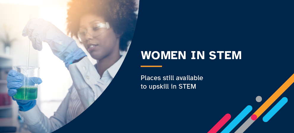 Women in STEM Newsroom Banner