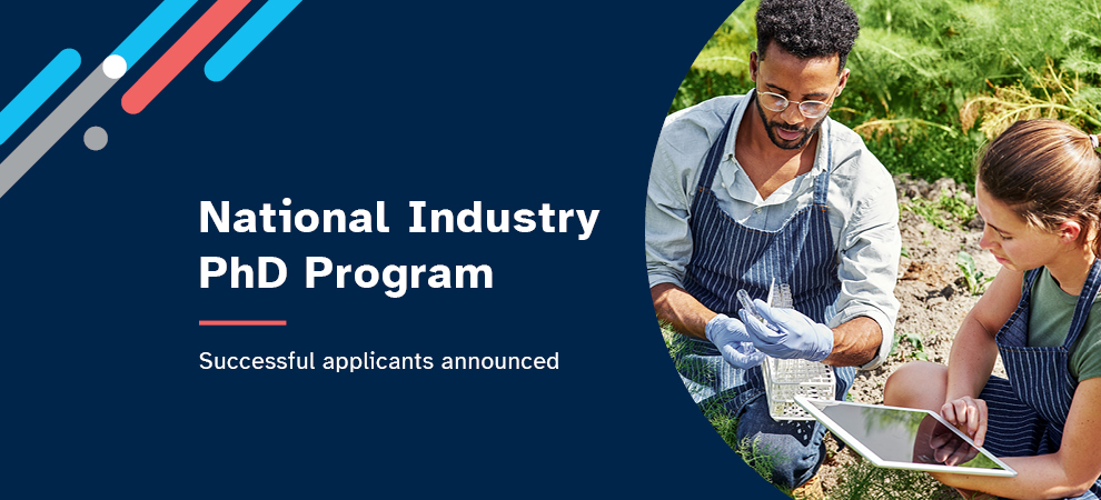 National Industry PhD Applicants Announcement