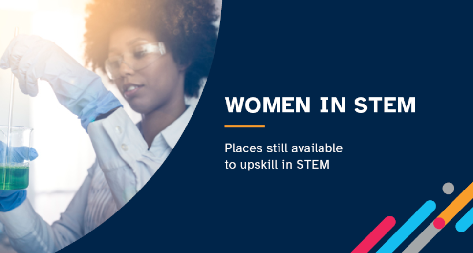 Women in STEM Newsroom Banner