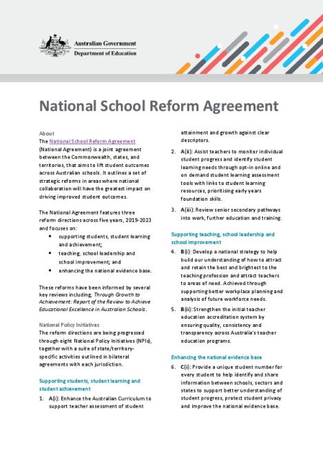 National School Reform Agreement fact sheet_April 2023 .pdf