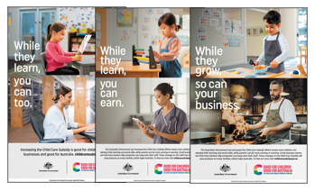 Child Care Subsidy Campaign posters thumbnail image